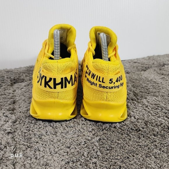 DYKHMATE Other - DYKHMATE Shoes Men's Size 8 Yellow Running Fitness Lace Up Walking Sneaker
